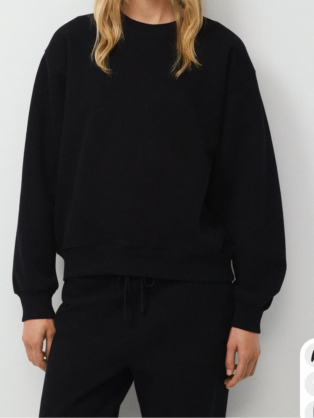 Cozy Sweatfleece Perfect Crew Sweatshirt